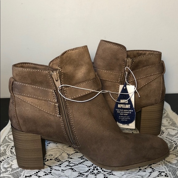 Merona Shoes - MERONA "NOLA" WATER REPELLANT ANKLE BOOTS - 11